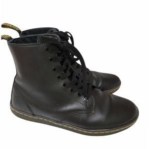 Dr. Martens Black Leather Boots